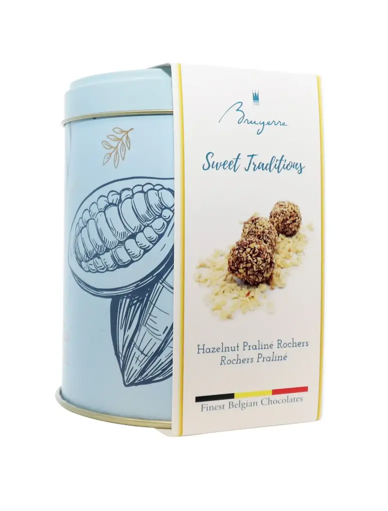 Hazelnut Truffles Tin 100g