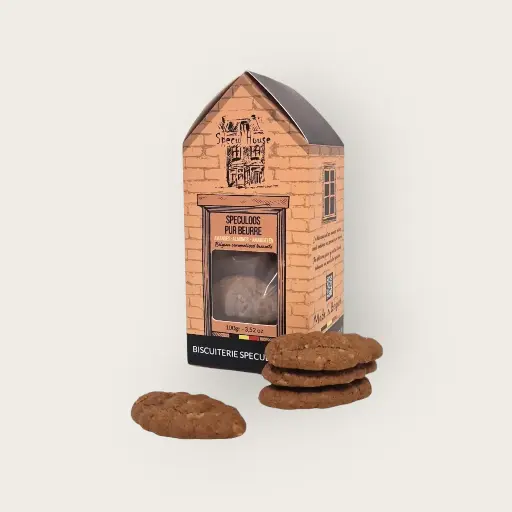 [SF0120] Speculoos Biscuits with Butter and Almonds 100g