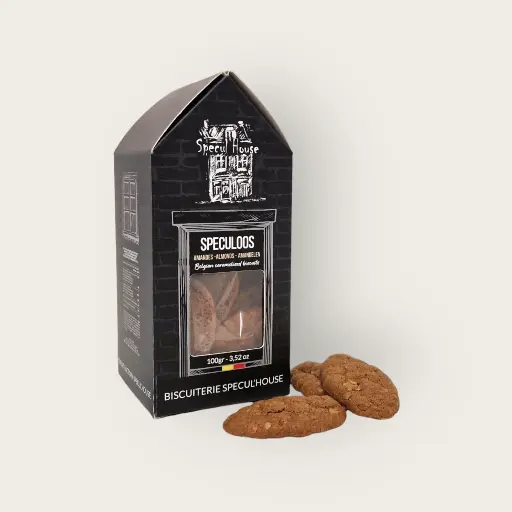 [SF0122] Speculoos Biscuits with Almonds 100g