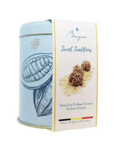 [SF0104] Hazelnut Truffles Tin 100g